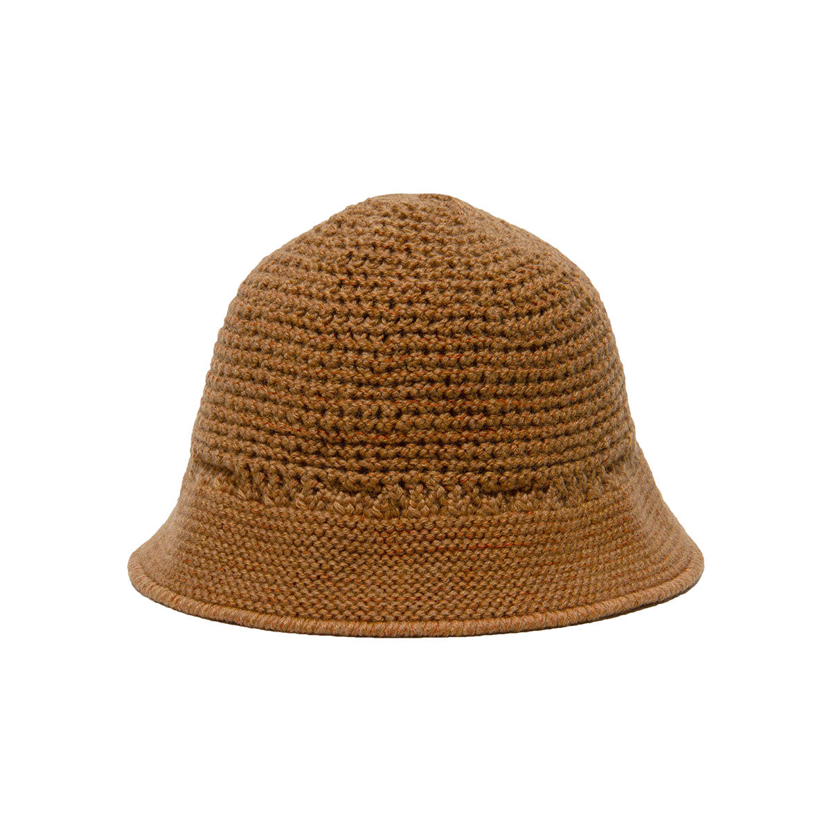 WOOL KNIT HAT - Gold