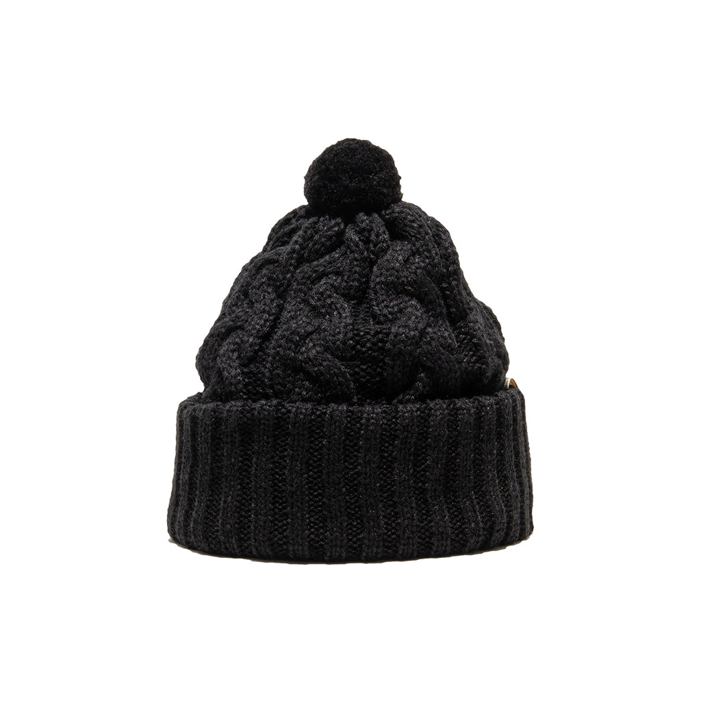 BIG CABLE KNIT CAP - Black – THE H.W.DOG&CO.